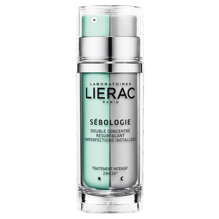 Lierac Sebologie Double Concentre Resurfacant Imperfections Day And Night 15ml x2 (0.50fl oz x2) - FrenchBeautyHub