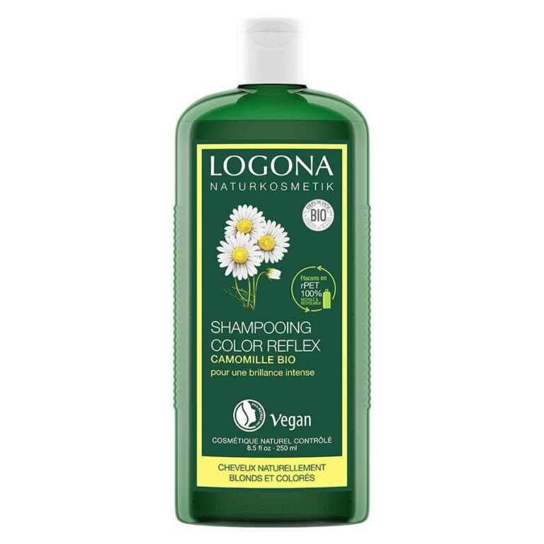 Logona Chamomile Highlight Shampoo 250ml (8.45fl oz) - FrenchBeautyHub