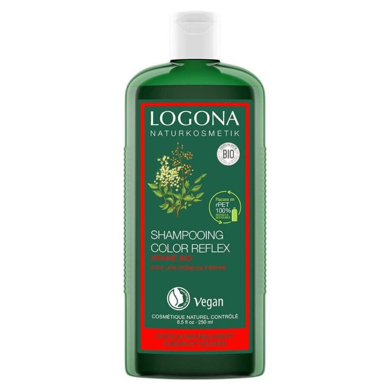 Logona Colour reflex shampoo with henna 250ml (8.45fl oz) - FrenchBeautyHub