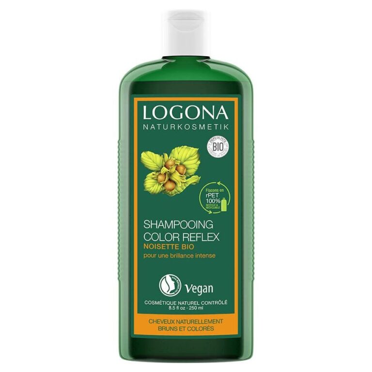 Logona Colouring reflex shampoo with hazelnut 250ml (8.45fl oz) - FrenchBeautyHub