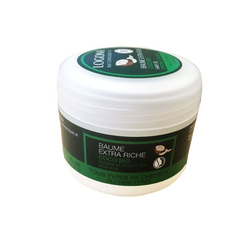 Logona Extra rich organic coconut balm 45ml (1.52fl oz) - FrenchBeautyHub
