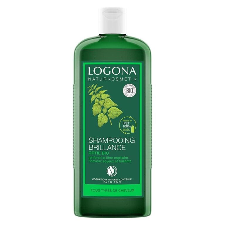 Logona Nettle Shine Shampoo 500ml (16.90fl oz) - FrenchBeautyHub