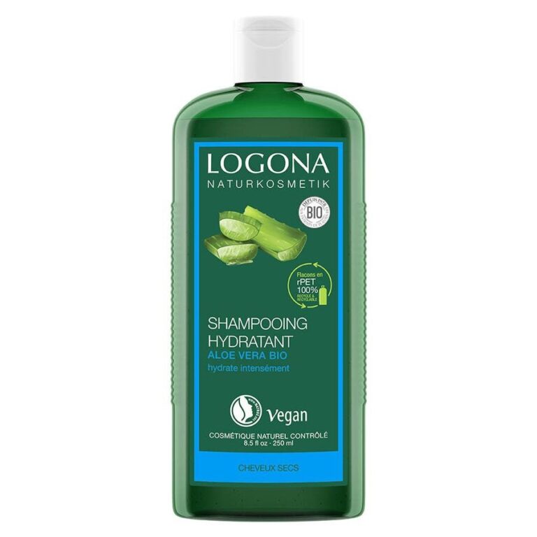 Logona Organic Aloe Vera Hydrating Shampoo 250ml (8.45fl oz) - FrenchBeautyHub