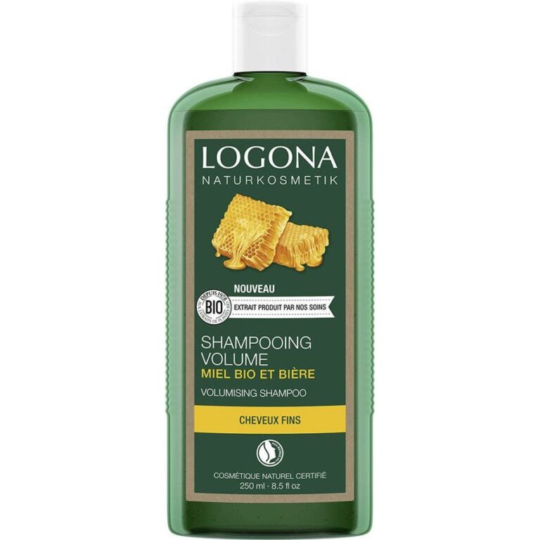 Logona Volumea Organic Beer and Honey Shampoo 250ml (8.45fl oz) - FrenchBeautyHub