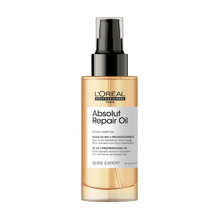 L'Oreal Professionnel Absolu Repair Gold 10 - in - 1 no - rinse oil 90ml (3.04fl oz) - FrenchBeautyHub