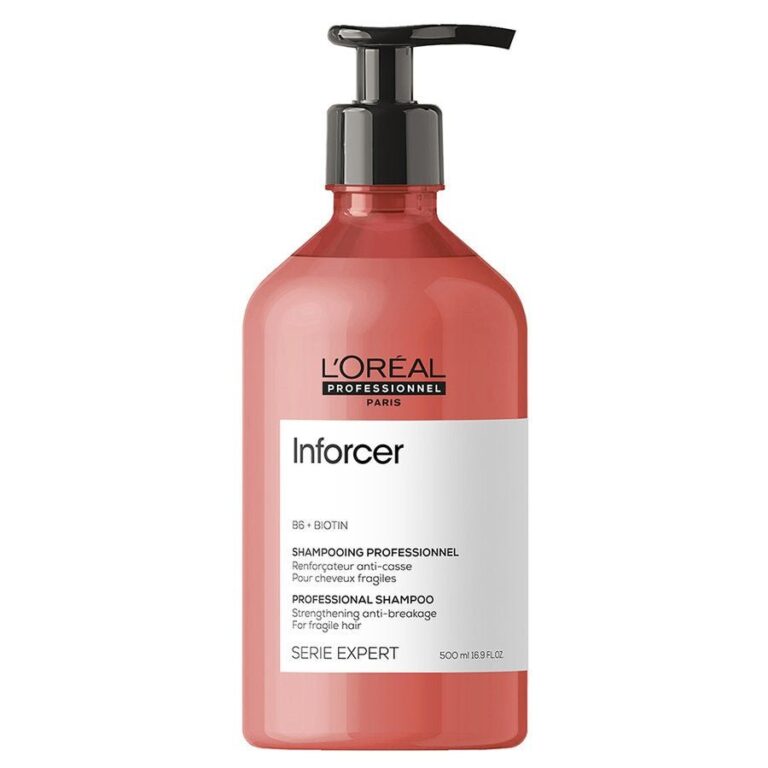 L'Oreal Professionnel Inforcer Expert Strengthening Shampoo 500ml (16.90fl oz) - FrenchBeautyHub
