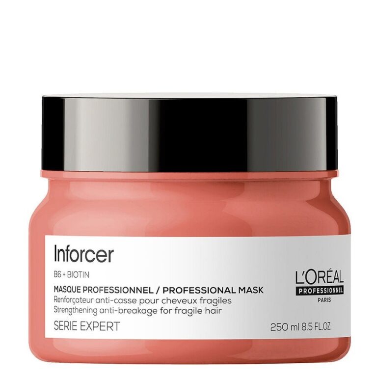 L'Oreal Professionnel Inforcer Serie Expert Strengthening Anti Breakage Rinse Out Masque 250ml (8.45fl oz) - FrenchBeautyHub