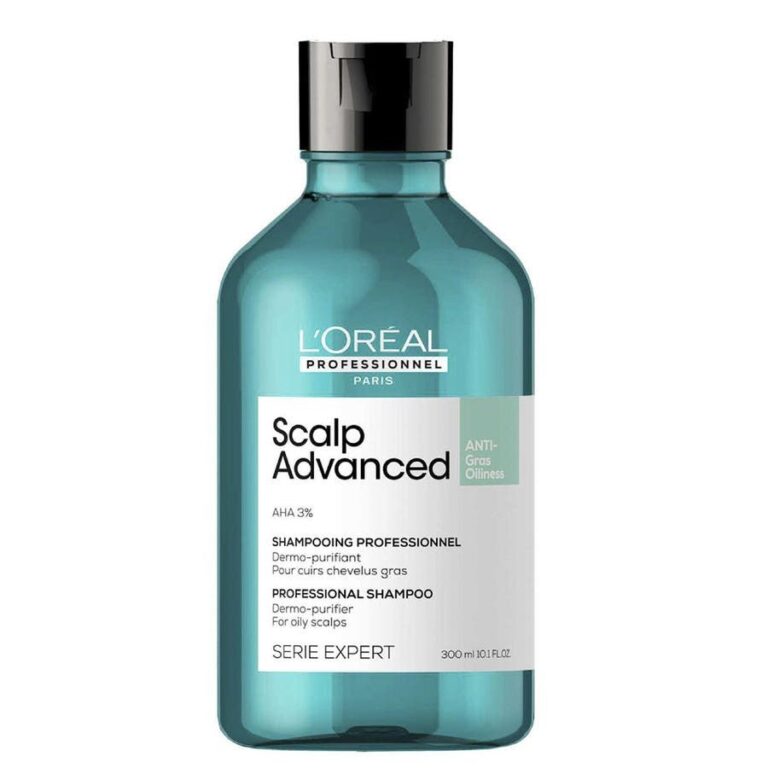 L'Oreal Professionnel Scalp Advanced Dermo - purifying shampoo 300ml (10.14fl oz) - FrenchBeautyHub