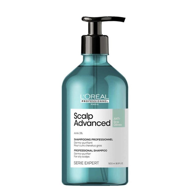 L'Oreal Professionnel Scalp Advanced Dermo - purifying shampoo 500ml (16.90fl oz) - FrenchBeautyHub