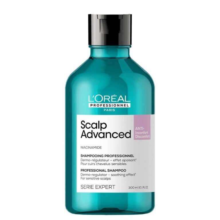 L'Oreal Professionnel Scalp Advanced Soothing dermo - regulating niacinamide shampoo 300ml (10.14fl oz) - FrenchBeautyHub