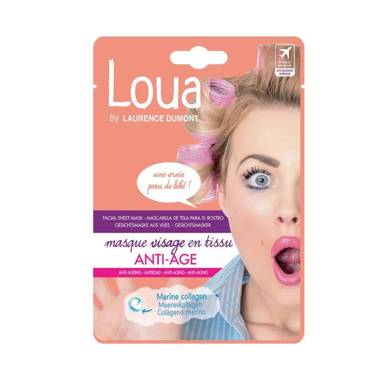 Loua Anti - Aging Fabric Face Mask for Mature Skin - 1 Unit - FrenchBeautyHub