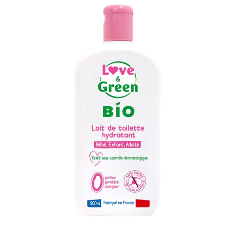 Love&Green Moisturizing Body Lotion 500ml (16.91fl oz) - FrenchBeautyHub
