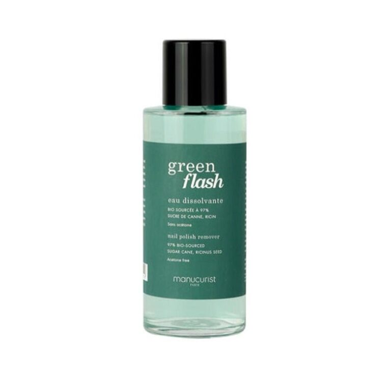 Manucurist Green Flash Dissolving Water 100ml (3.38fl oz) - FrenchBeautyHub