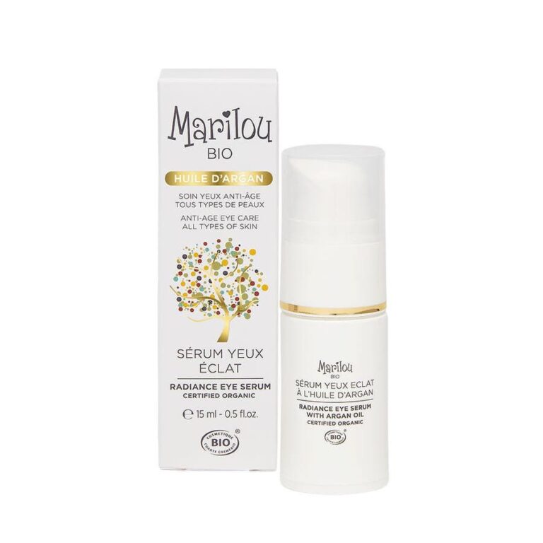Marilou Bio Argan oil Radiant Eye Serum All skin types 15ml (0.50fl oz) - FrenchBeautyHub