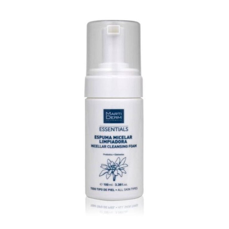 Martiderm Essentials Micellar Cleansing Foam 100ml (3.38fl oz) - FrenchBeautyHub