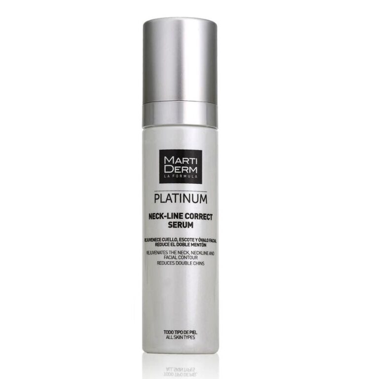 Martiderm Platinum Neck - Line Correct Serum for All Skin Types 50ml (1.69fl oz) - FrenchBeautyHub