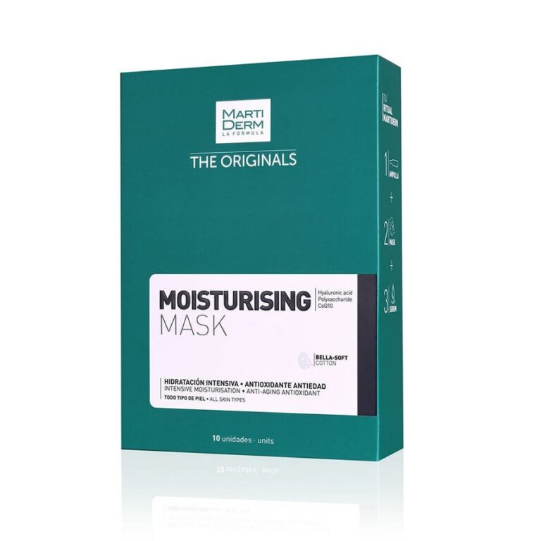 Martiderm The Originals Moisturising Mask x10 Unit Doses for All Skin Types - FrenchBeautyHub