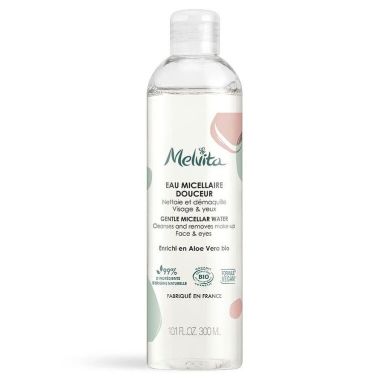 Melvita Aloe vera Organic Micellar Water Face & Eyes 400ml (13.52fl oz) - FrenchBeautyHub