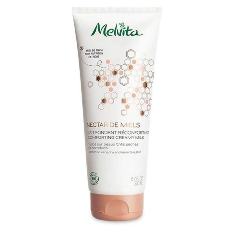 Melvita Honey Nectar Comforting Creamy Milk Organic 200ml (6.76fl oz) - FrenchBeautyHub