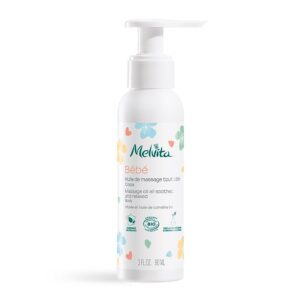 Melvita Organic cuddly massage oil 90ml (3.04fl oz) - FrenchBeautyHub