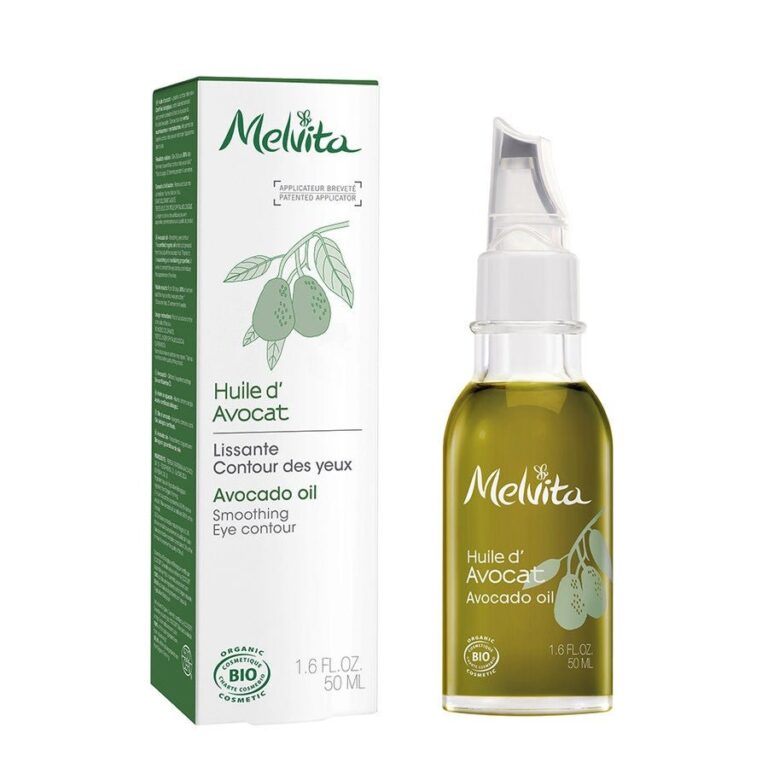 Melvita Smoothing Eye Contour Avocado Oil 50ml (1.69fl oz) - FrenchBeautyHub