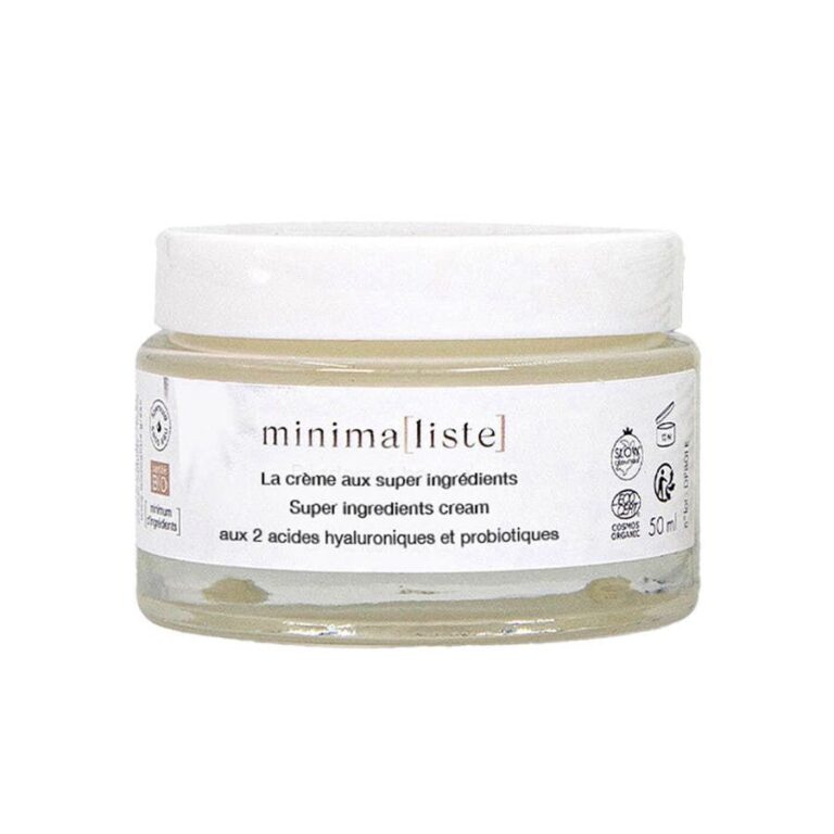Minimaliste Organic Super Ingredients Cream All Skin Types 125ml (4.22fl oz) - FrenchBeautyHub