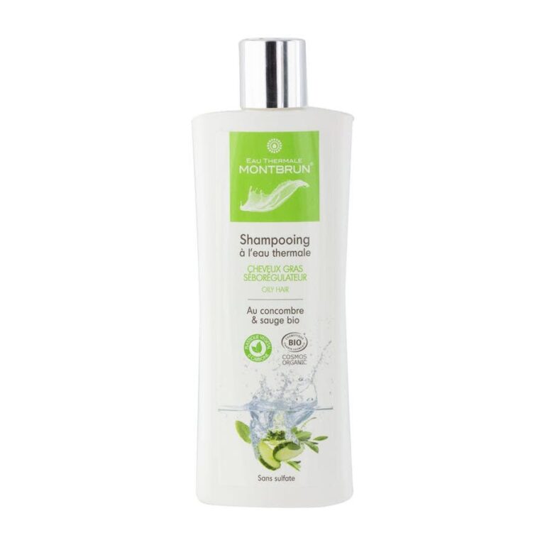 Montbrun Seboregulating Thermal Water Shampoo for Oily Hair 250ml (8.45fl oz) - FrenchBeautyHub