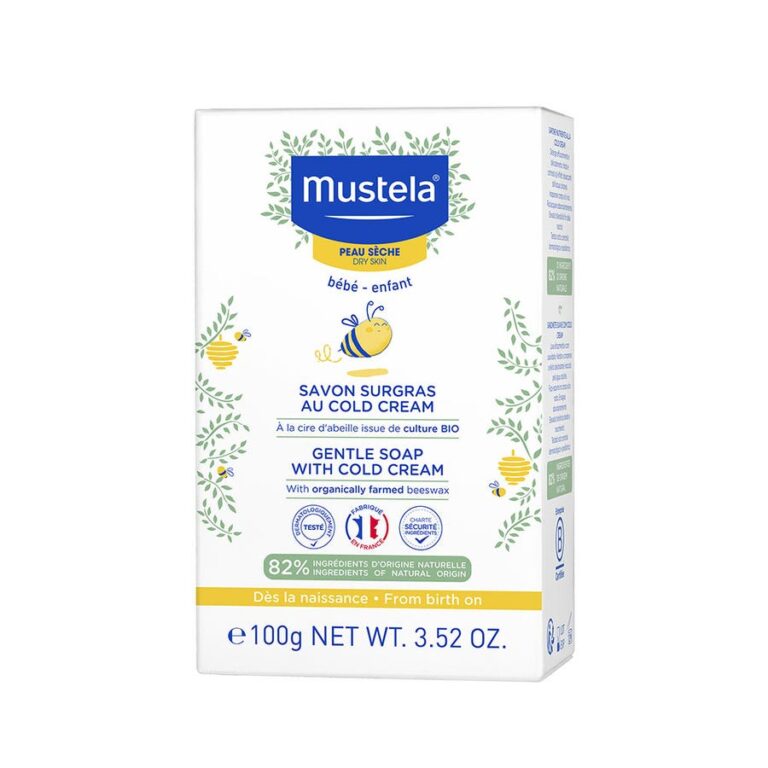Mustela Baby Gentle Soap Bar With Cold Cream Nutri - protective 100g (3.53oz) - FrenchBeautyHub