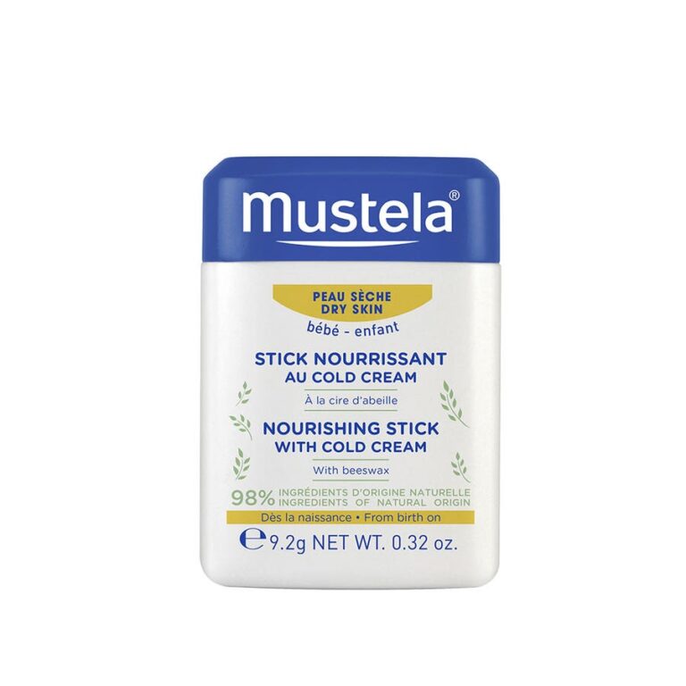 Mustela Nourishing Cold Cream Stick Peaux Seches 9.2g (0.07oz) - FrenchBeautyHub