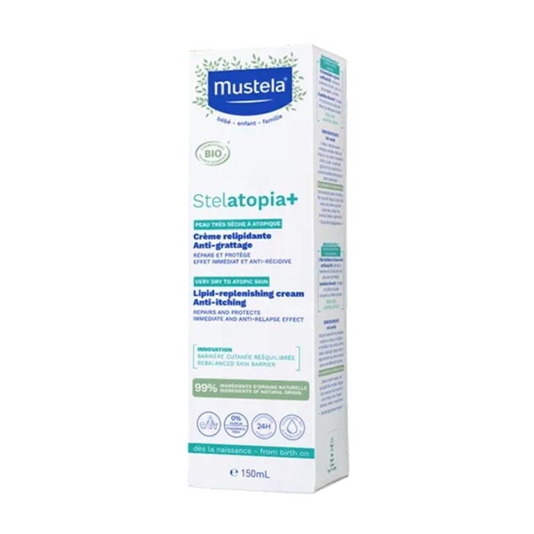Mustela Stelatopia Relipid+ Anti - Scratching Cream 150ml (5.07fl oz) - FrenchBeautyHub
