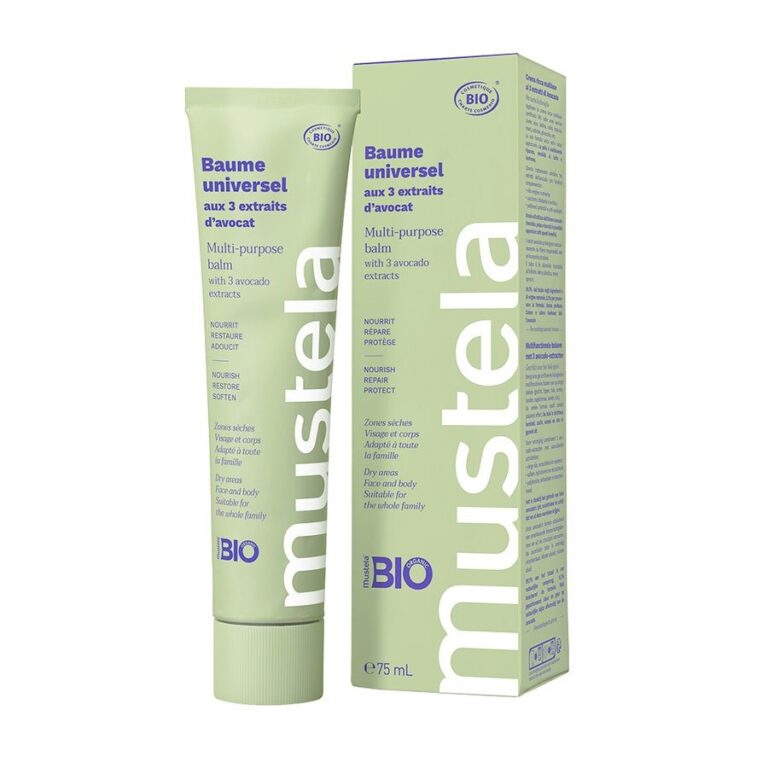Mustela Universal Balm with 3 organic avocado extracts 75ml (2.54fl oz) - FrenchBeautyHub