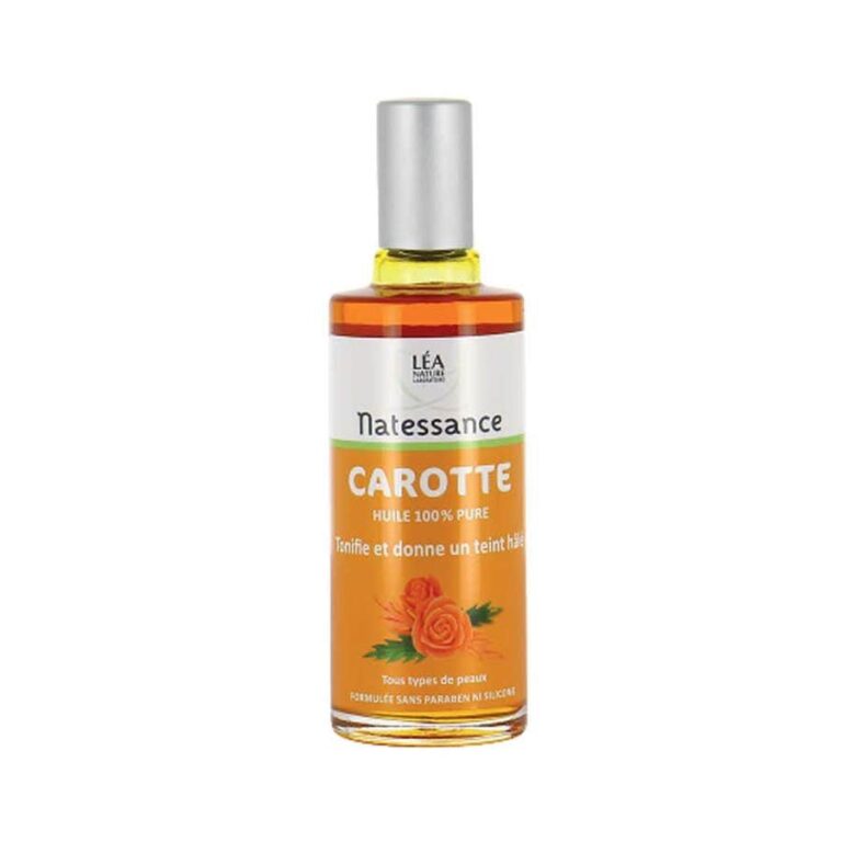 Natessance Carrot Oil Sunkissed Effect 50ml (1.69fl oz) - FrenchBeautyHub