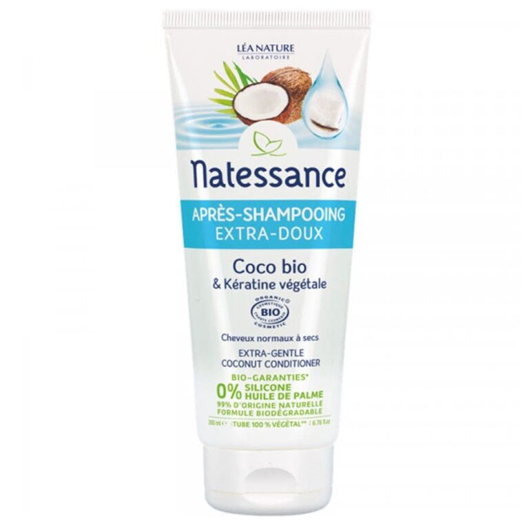 Natessance Coco Extra Gentle Conditioner 200ml (6.76fl oz) - FrenchBeautyHub