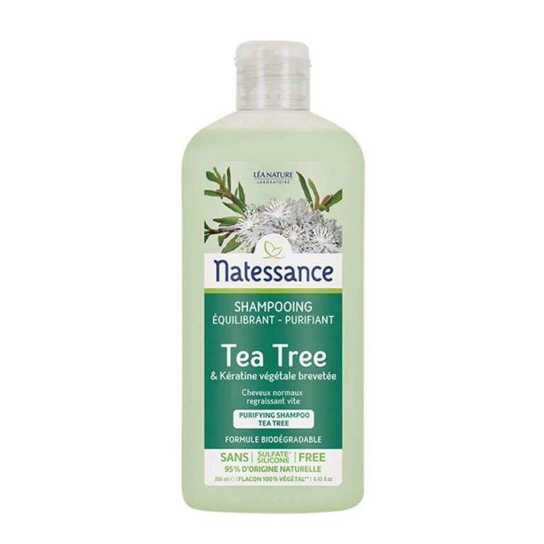 Natessance Equilibrant Et Purifiant Shampoo with Tea Tree 250ml (8.45fl oz) - FrenchBeautyHub