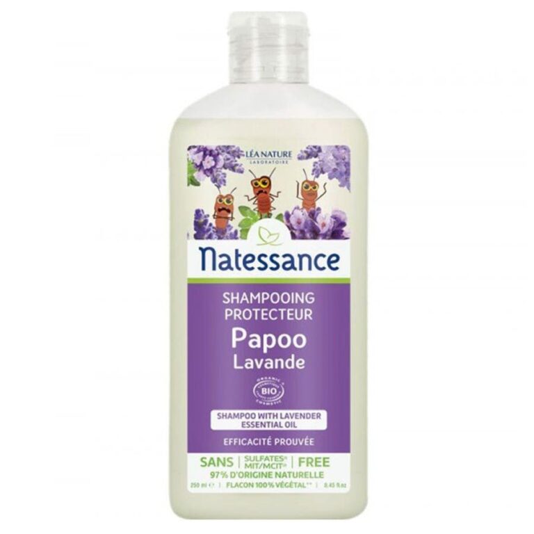 Natessance Kids Protective Papoo Shampoo 250ml (8.45 fl oz) - FrenchBeautyHub