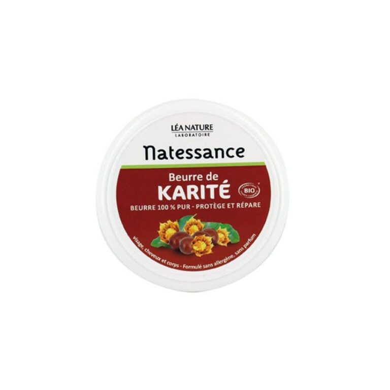Natessance Organic Shea Butter 100g (3.52 oz) - FrenchBeautyHub