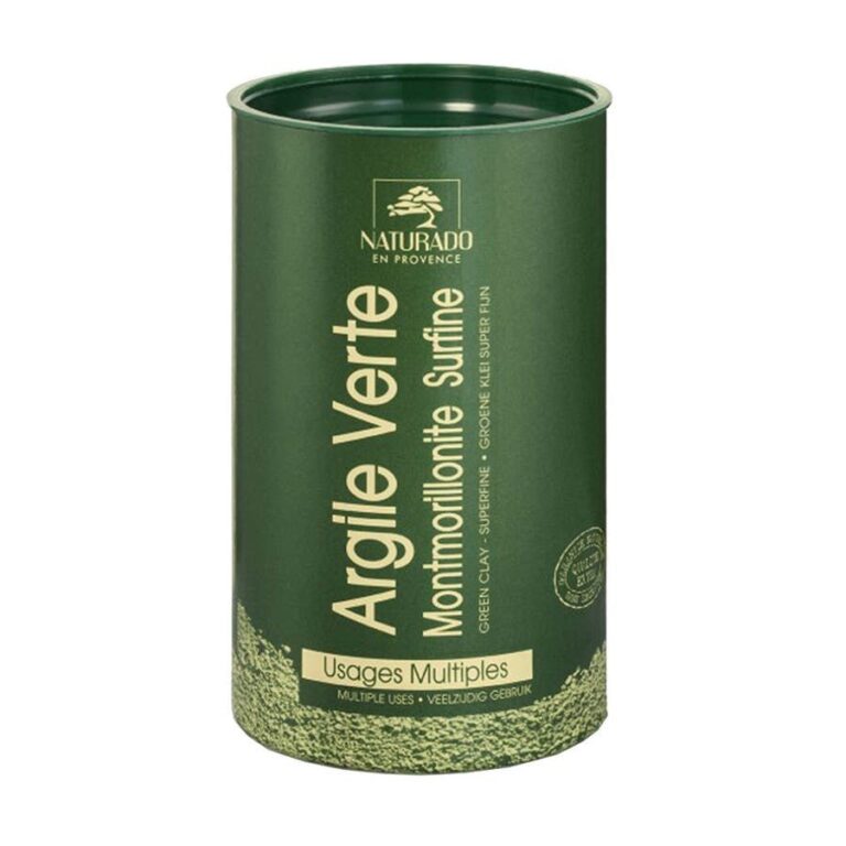 Naturado Green Clay Surfine Montmorillonite 300g (10.58 oz) - FrenchBeautyHub