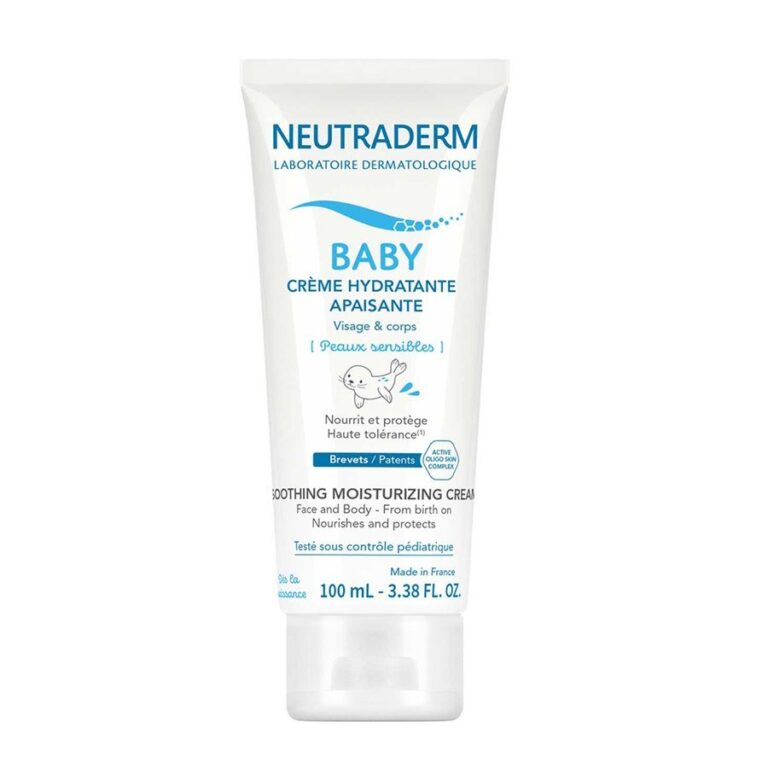 Neutraderm Baby Hydrating Soothing Cream Sensitive Skin 100ml (3.38fl oz) - FrenchBeautyHub