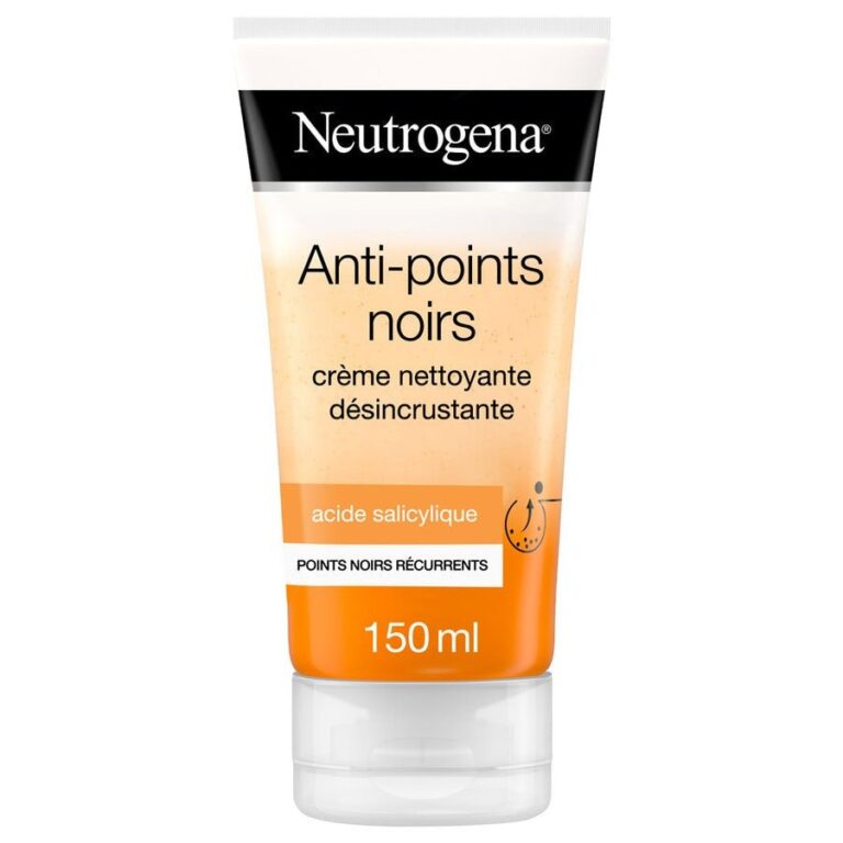 Neutrogena Anti - Blackhead Scrub Cleansing Cream 150ml (5.07fl oz) - FrenchBeautyHub