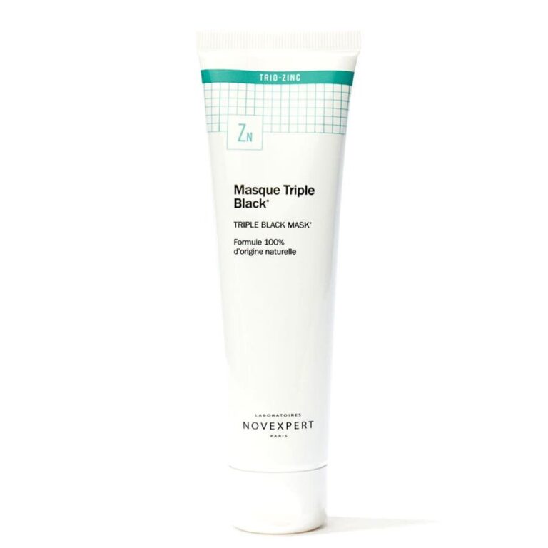 Novexpert Trio - Zinc Triple black mask 70g (2.46 oz) - FrenchBeautyHub
