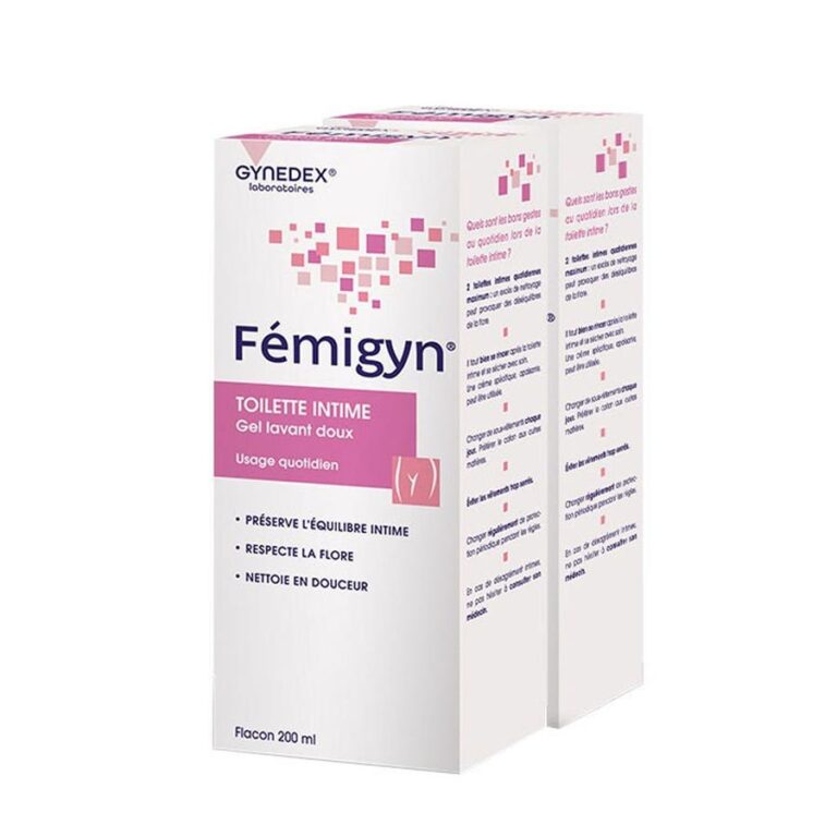Novodex Femigyn Intima Gentle Cleansing Gel 200ml x2 (6.76fl oz x2) - FrenchBeautyHub