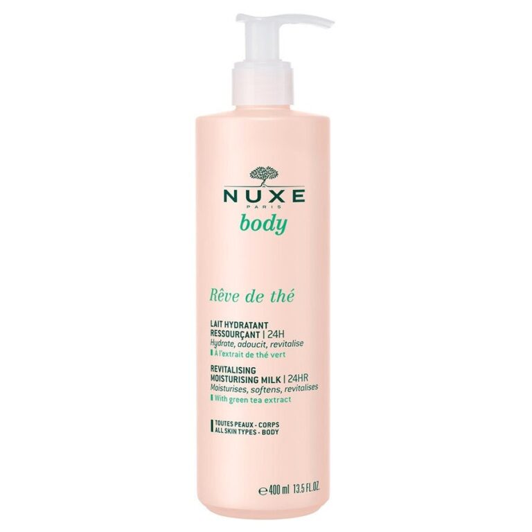 NUXE Body Rêve de Thé 24h Revitalizing Moisturizing Milk 400ml (13.53fl oz) - FrenchBeautyHub