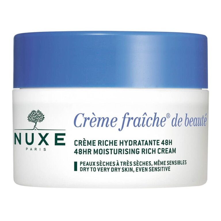 NUXE Crème Fraîche de Beauté 48h Moisturizing Rich Cream 50ml (1.7 fl oz) - FrenchBeautyHub