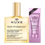 Nuxe Huile Prodigieuse Multi - Function Dry Oil 100ml + Hair Prodigieuse Shampoo 30ml - FrenchBeautyHub