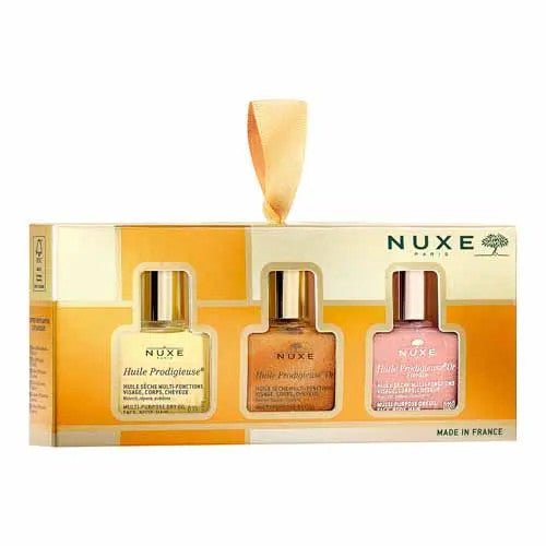 Nuxe Prodigieux® Box of 3 Mini Oils 10ml (0.33fl oz) - FrenchBeautyHub