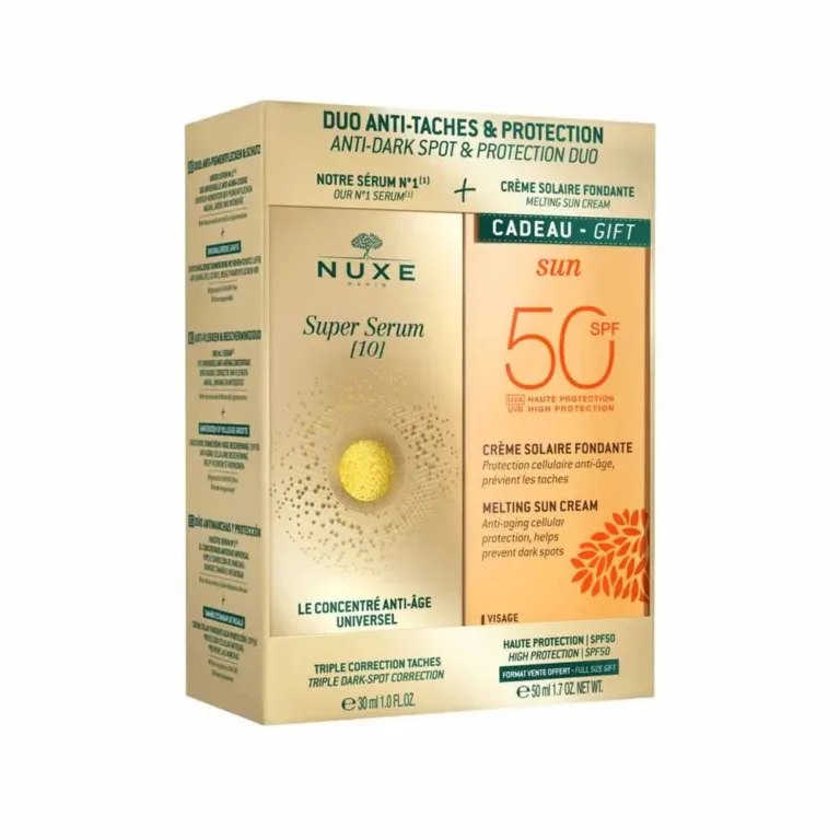 Nuxe Super Serum [10] & Melting Sun Cream - FrenchBeautyHub
