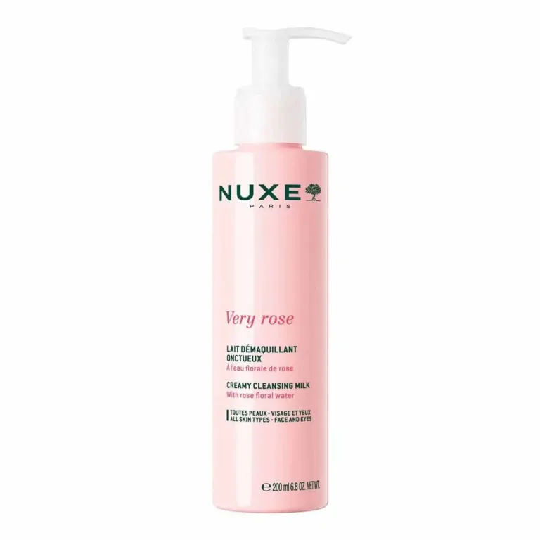 Nuxe Very rose Creamy Cleansing Milk Very Rose 200ml (6.76fl oz) - FrenchBeautyHub