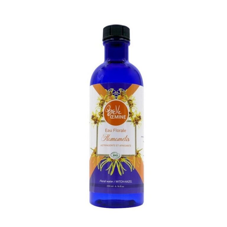 Oemine Organic Witch Hazel Floral Water Astringent and soothing 200ml (6.76fl oz) - FrenchBeautyHub
