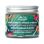 Oleanat High Nutrition and Vitality Moisturising Cream Organic Mango and Hibiscus Samba 50ml (1.69fl oz) - FrenchBeautyHub