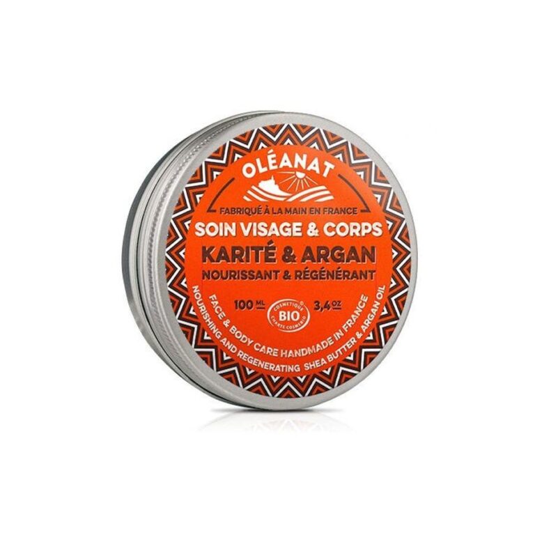 Oleanat Shea Butter and Organic Argan Oil Les Karites D'afrique 100ml (3.38fl oz) - FrenchBeautyHub